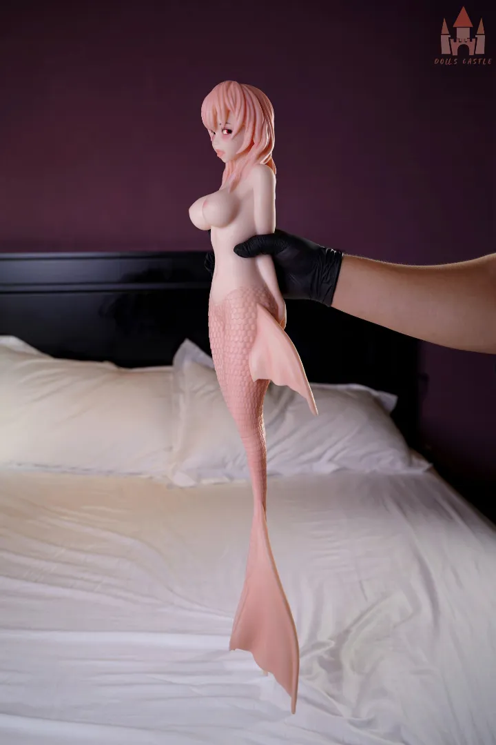 80cm (2ft7) N/A Fantasy Silicone Sex Doll Mermaid, Head #Mermaid